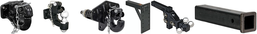 Hooks Buyers Products Pintle Hooks, Mounting Plates & Receiver Tubes at PLREI
